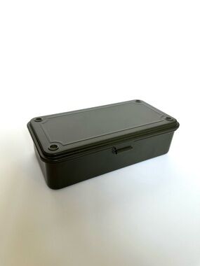 NEW Toyo Steel Stackable Storage Box T-190, Military Green